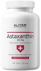 Aliver Nutraceutics Astaxanthine 25 mg 60 g&#233;lules