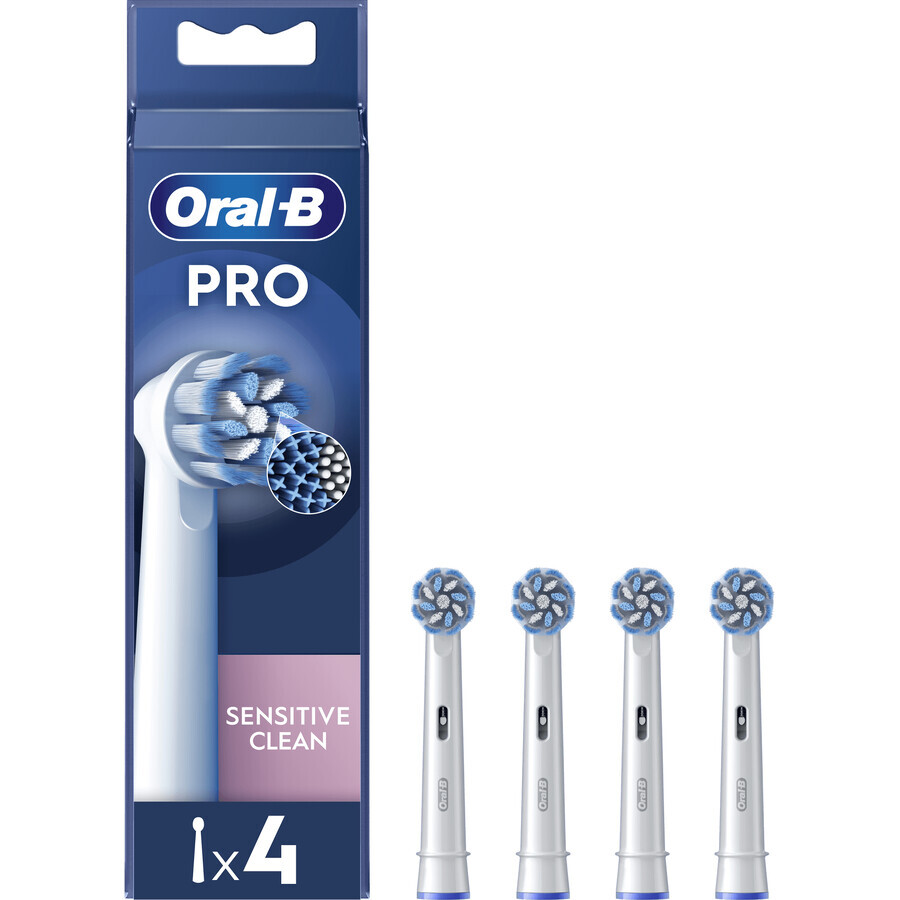 Oral-B Pro Sensitive Clean têtes de remplacement 4 pcs