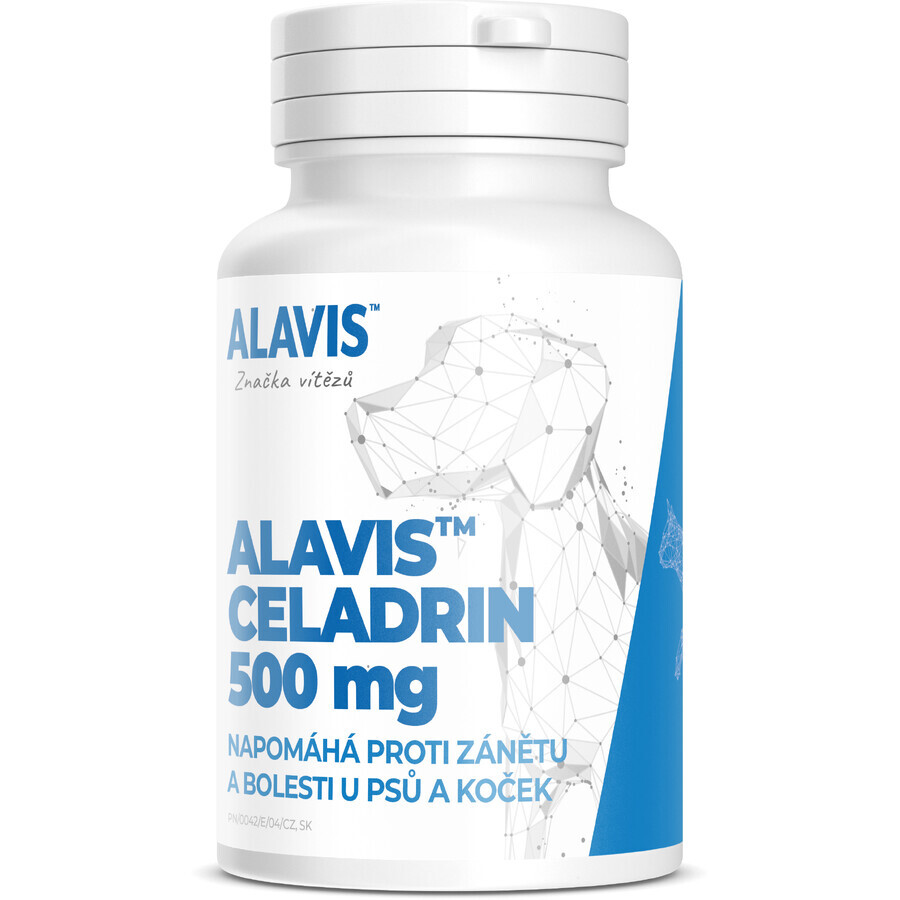 Alavis CELADRIN voor honden en katten 60 capsules