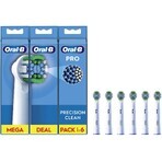 Oral-B Pro Precision Clean têtes de remplacement 6 pcs