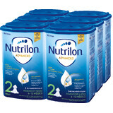 Nutrilon 2 Advanced infant follow-on milk powder 6 x 800 g