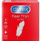 Preservativi Durex Feel Ultra Thin 3 pezzi