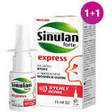 Walmark Sinulan forte express spray nasale 15ml 1+1 gratis 2 x 15 ml