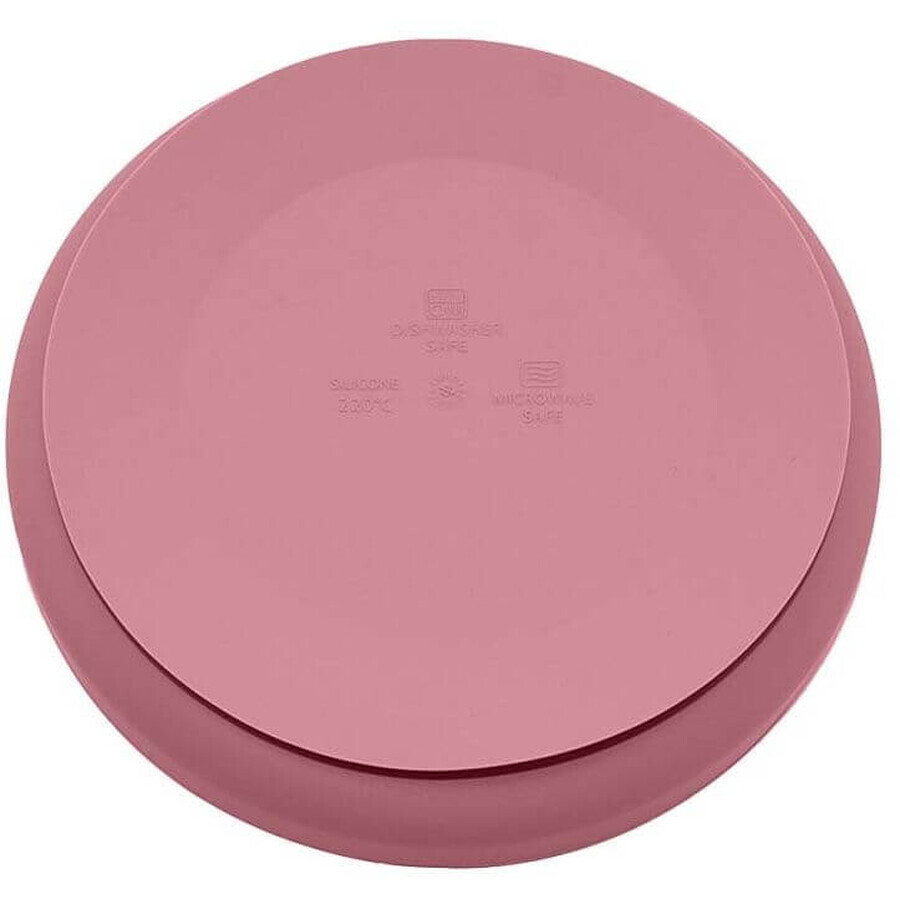 Petite&Mars Plato de silicona con ventosa TAKE&MATCH Dusty Rose 6m+ 400 ml