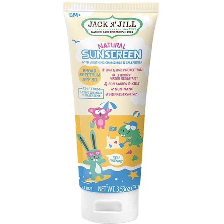 Jack N' Jill Jack N' Jill SUNSCREEN SPF30 protecție solară 100 g