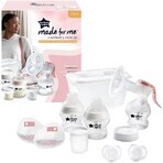 Tommee Tippee Made for Me™ Starter Kit con extractor de leche manual.