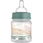 Canpol babies Anti-colic bottle EasyStart MOUNTAIS MOUNTAIS green 120 ml