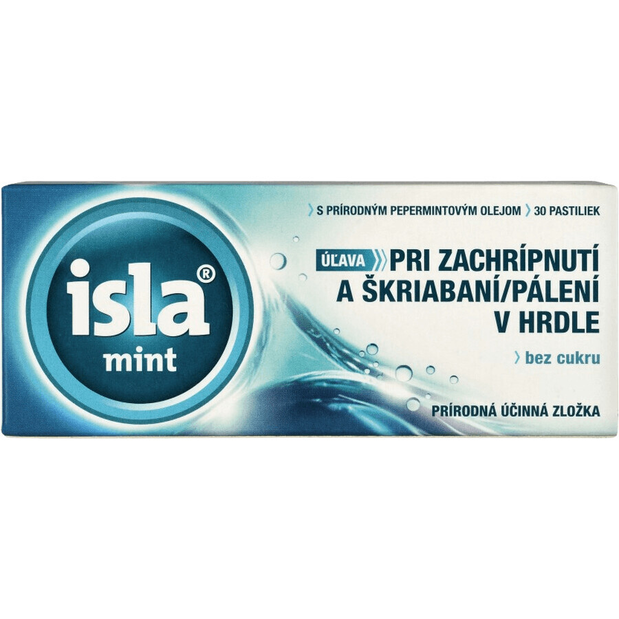 Pastilles à la menthe Isla 30 pcs