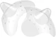 BabyOno Coussinets d'allaitement avec manchette, S 2 pcs