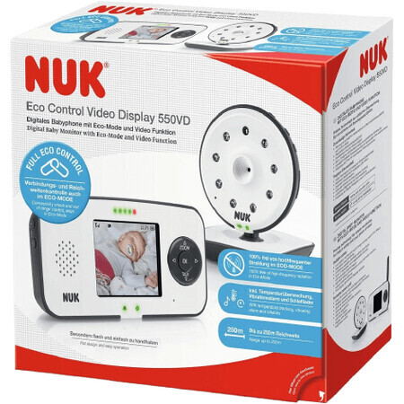 Nuk Nappy Diaper Eco Control Video Display 550VD