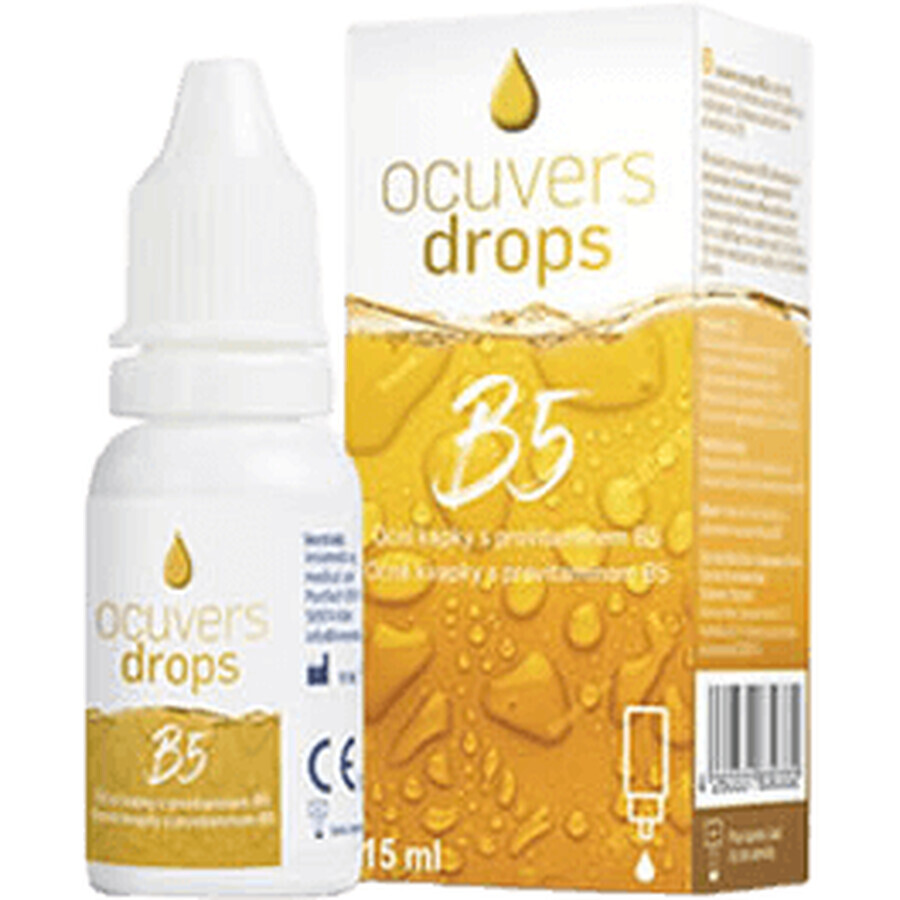 Ocuvers gouttes B5 collyre avec provitamine B5 15 ml