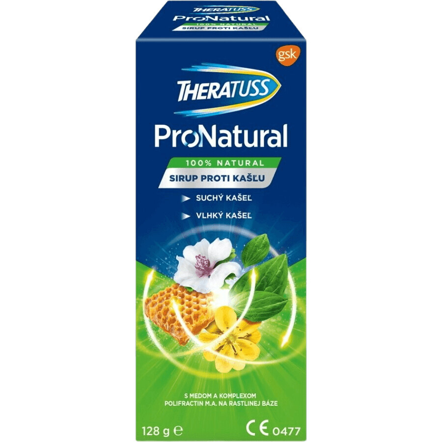 TheraTuss ProNatural sciroppo naturale per tosse secca e umida 128 g