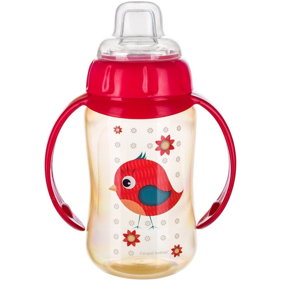 Canpol Kids Training Mug avec poignées Cute animals bird 320 ml