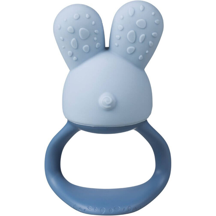 B. box Cooling Teether Rabbit - bleu