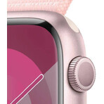 Apple Watch Series 9 GPS boîtier en aluminium 45 mm avec bracelet sport, rose