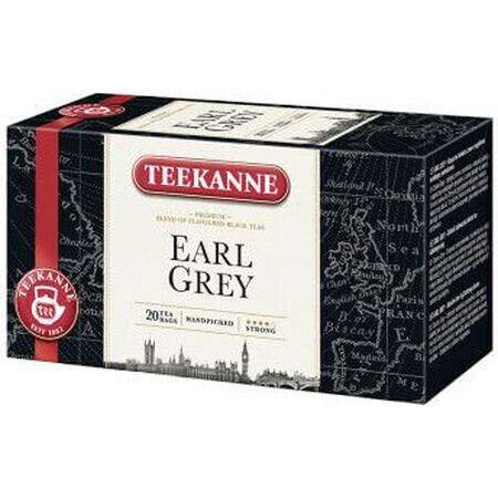 Teekanne Earl Grey thé noir en sachets 20 x 1,65 g