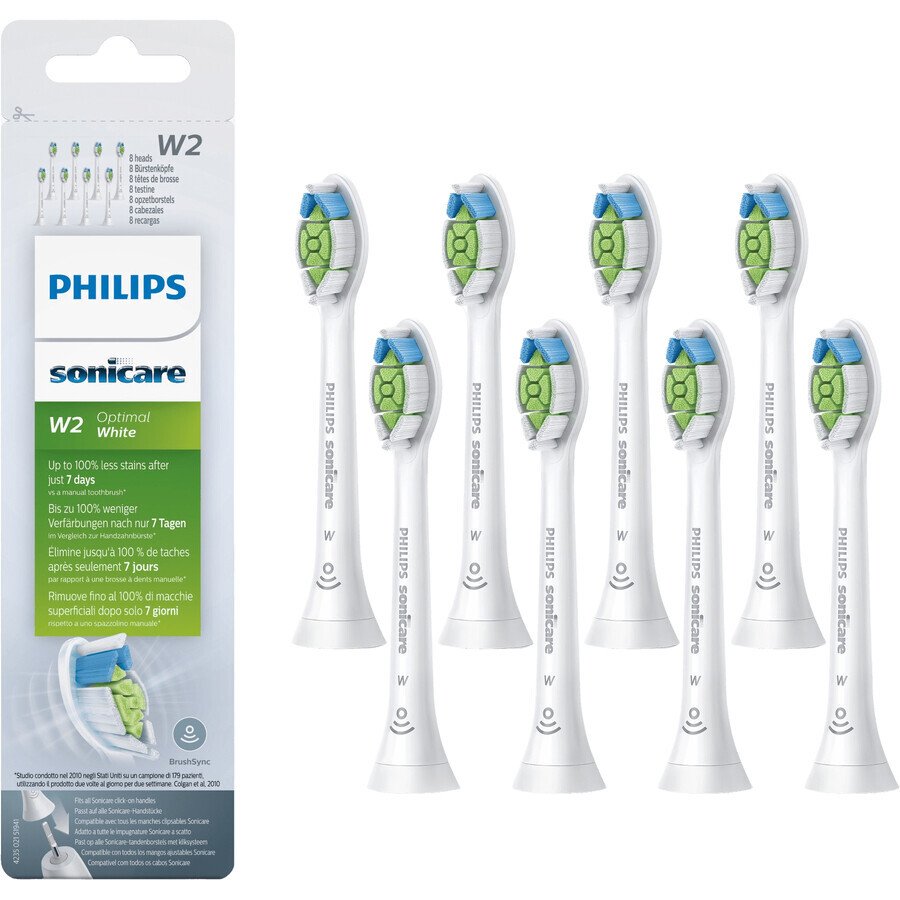 Philips Sonicare Optimal White Standard HX6068/12 8 pcs