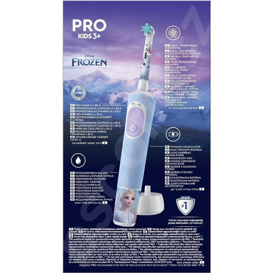 Cepillo eléctrico Oral-B Pro Kids Frozen