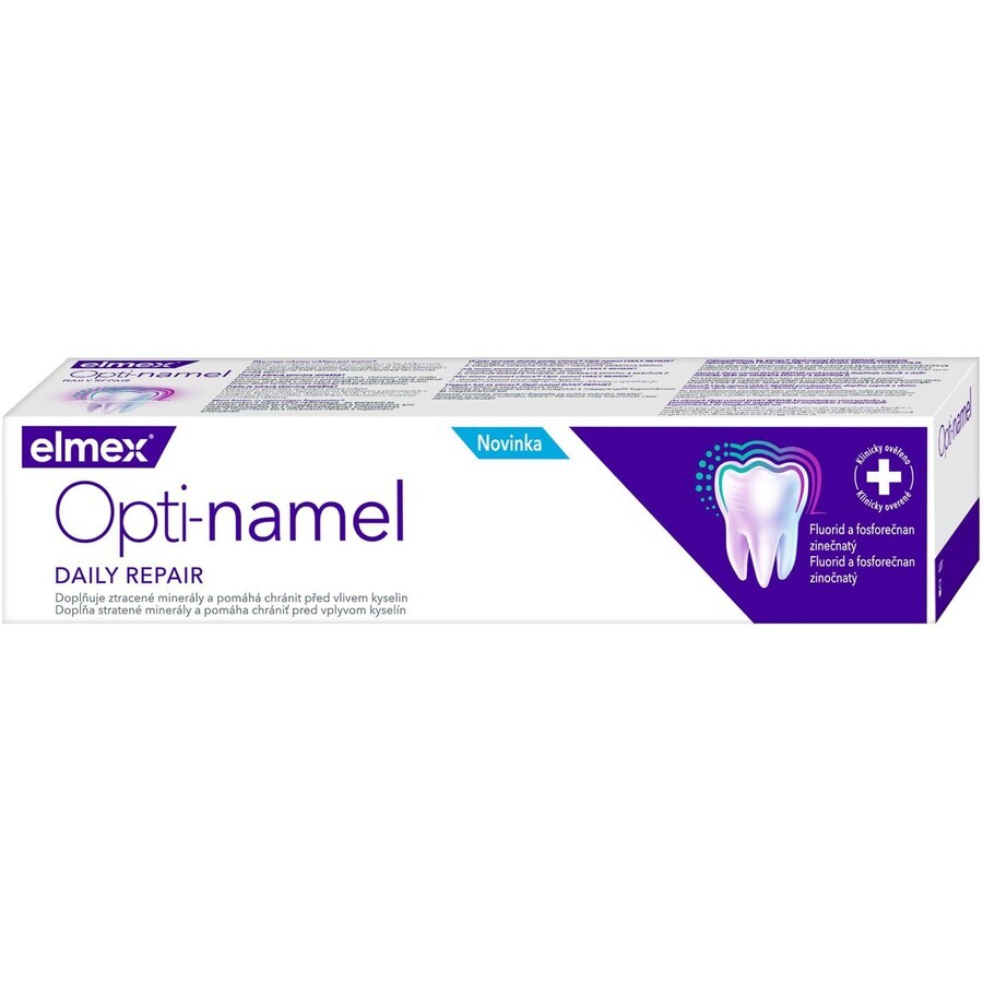 Elmex Opti-namel Dentifrice réparateur quotidien 75 ml