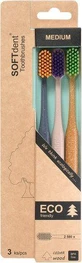 Toothbrush Softdent ECO medium 3 pcs