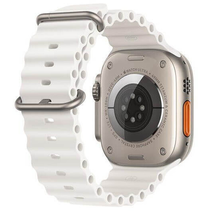 Apple Watch Ultra 2 GPS + Cellulaire, bracelet Ocean, blanc