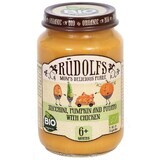 Allnature Rudolfs Calabacines ecológicos, calabacines, patatas con pollo 190 g