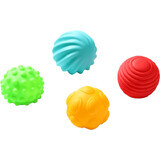 BabyOno Set di palline sensoriali 4 pz.