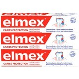 Elmex Caries Protection Toothpaste 3 x 75 ml