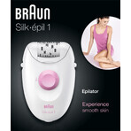 Braun Epilator Silk-épil 1-170 Roz