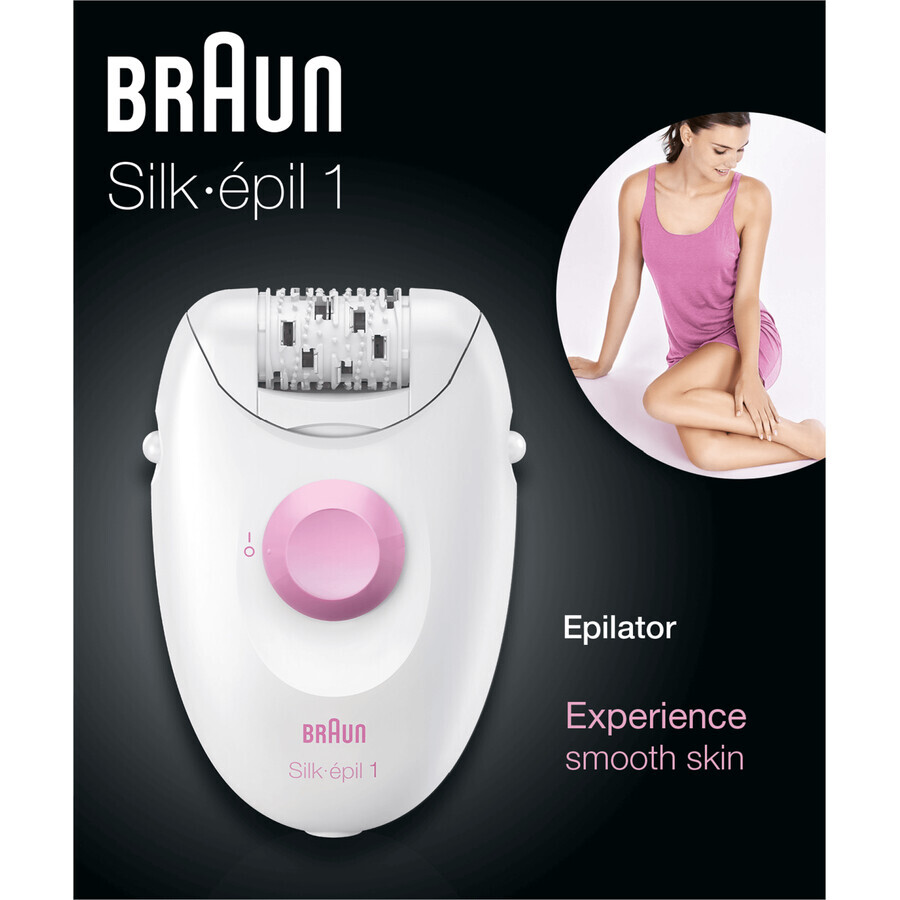 Braun Epilator Silk-épil 1-170 Roz