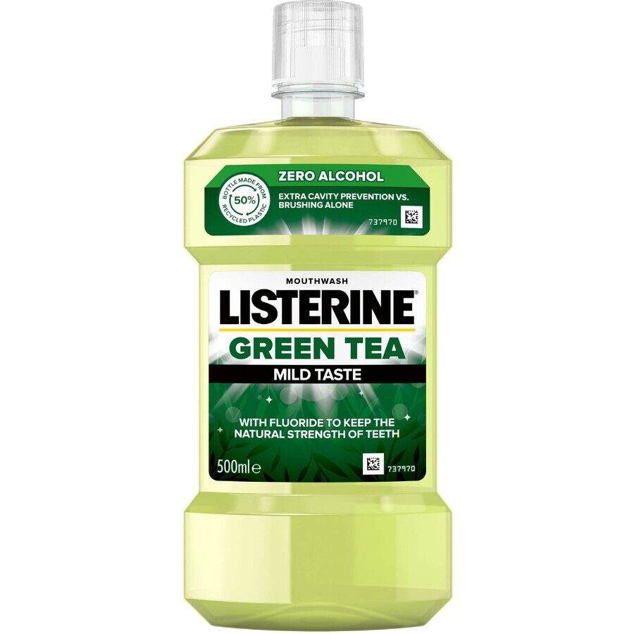 Rince-bouche Listerine au thé vert 500 ml