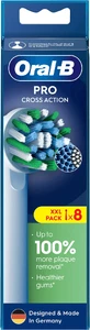 Oral-B Pro Cross Action Cabezales de recambio 8 uds.