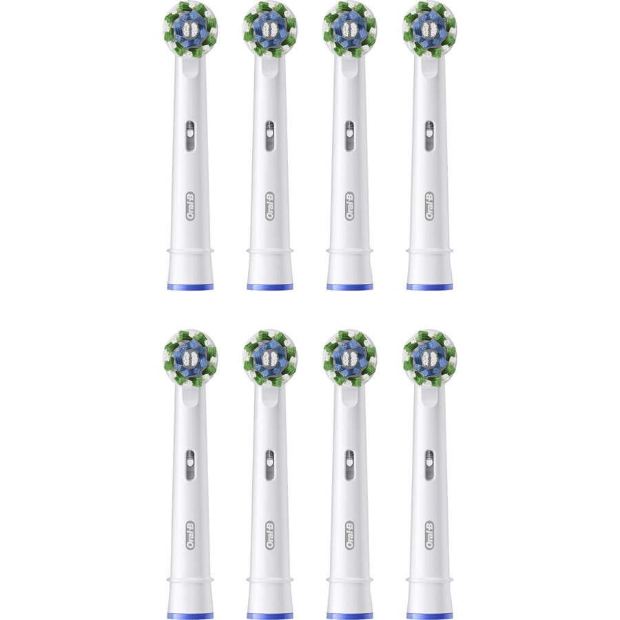 Oral-B Pro Cross Action têtes de remplacement 8 pcs