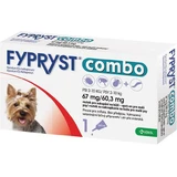 Fypryst Combo 67 mg/60 3 mg Fypryst Combo 67 mg/60 3 mg Chiens 2-10 kg Solution pour perfusion cutanée pour petits chiens 1 pc