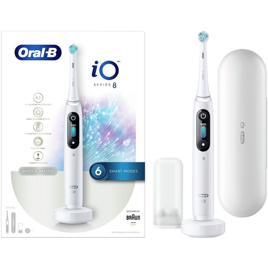 Brosse à dents électrique Oral-B iO Series 8 White