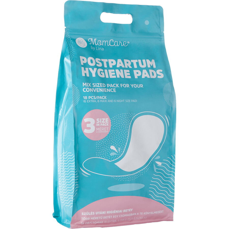 MomCare Postpartum Sanitary Pads 18 pcs