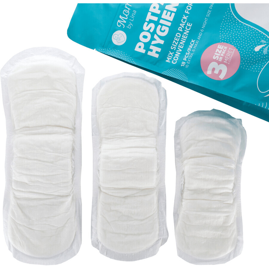 MomCare Postpartum Sanitary Pads 18 pcs