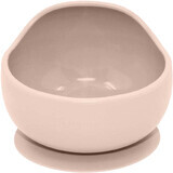 Petite&Mars Silicone bowl with suction cup TAKE&MATCH 6m+, Desert Sand 350 ml