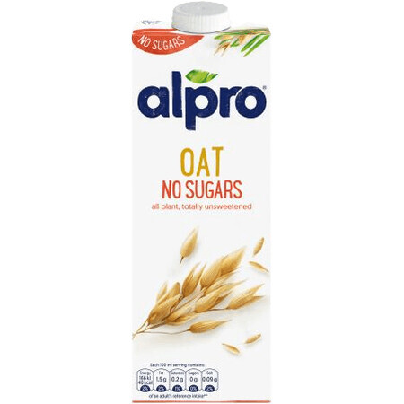 Alpro unsweetened oat drink 1 l