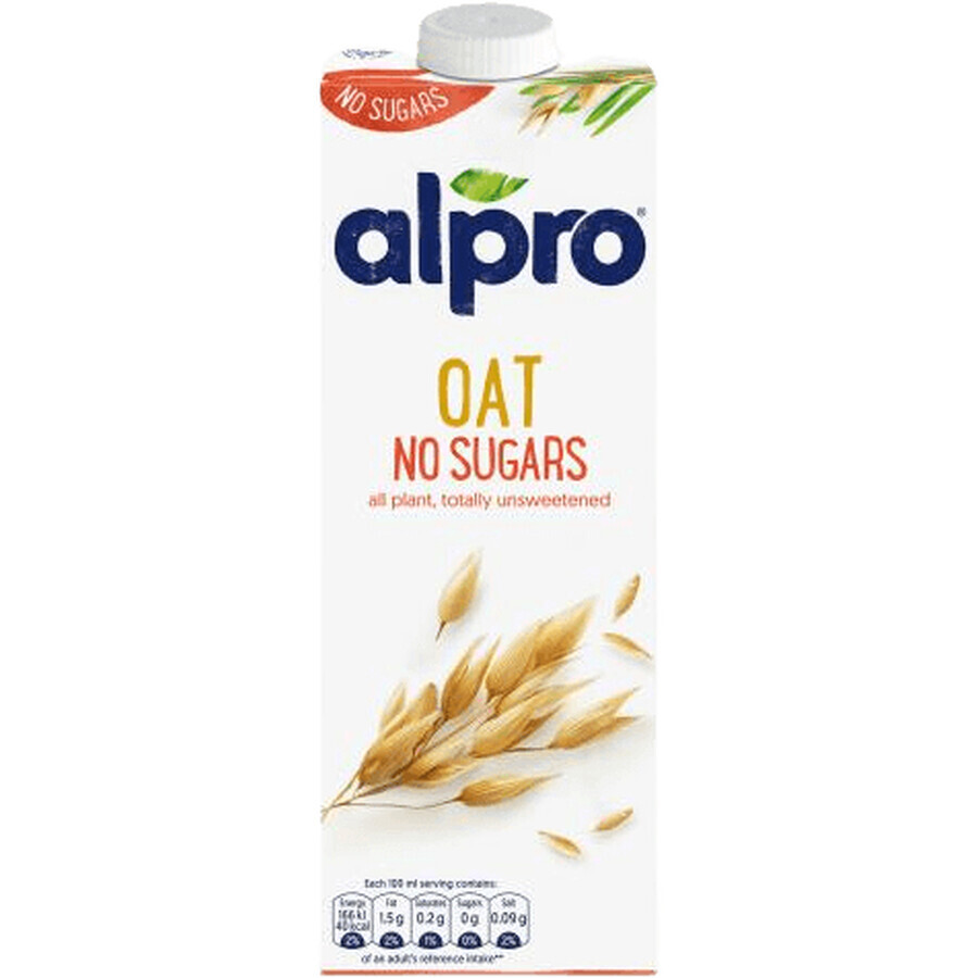 Alpro unsweetened oat drink 1 l