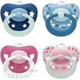 Nuk Soothing Silicone Signature Soother 6-18m Box