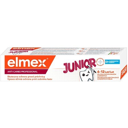 Elmex Anticaries Dentífrico Profesional Junior 75 ml