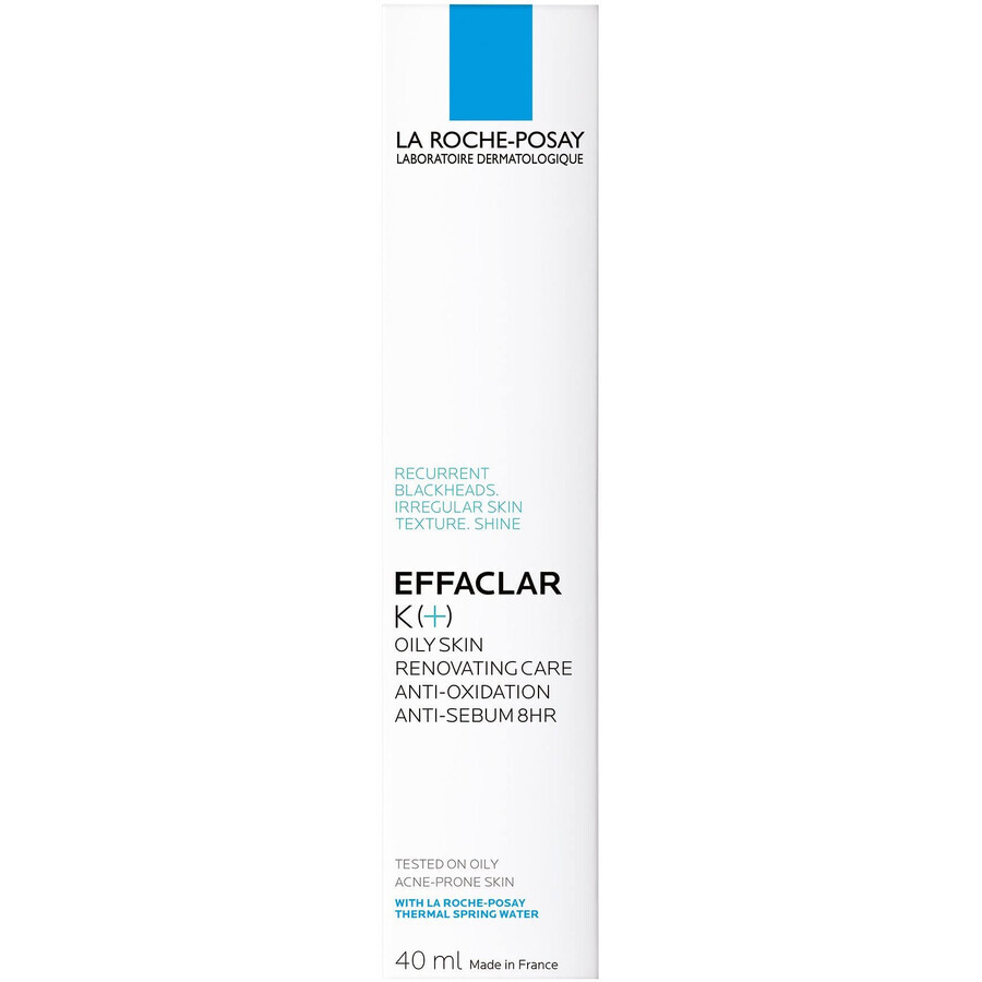 La Roche-Posay Effaclar K+ Vernieuwing Acne Crème 40 ml