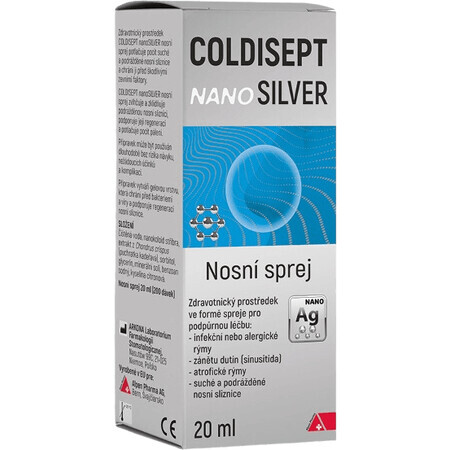 Coldisept Nanosilver Neusspray 20 ml