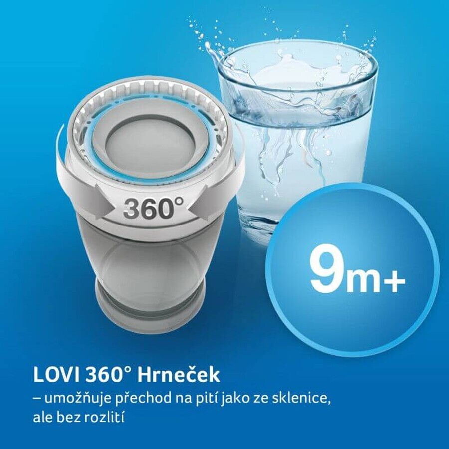 LOVI Mug 360 WILD SOUL 9 m+ fille, 250 ml