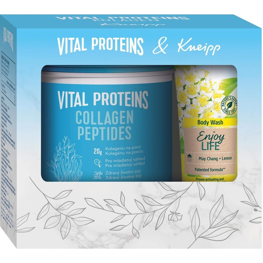 Paquet cadeau Vital Proteins Collagen Peptide 567g + Kneipp shower gel 200ml