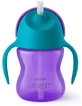 Philips Avent Tasse à paille à partir de 9 mois avec poignées fille 200 ml