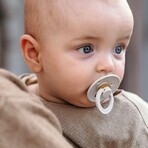 BIBS Colore Avorio/Blush BIBS tettarelle in gomma naturale misura 3 2 pz.