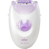 Braun Silk-épil 3, Epilateur 3-000, Violet