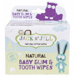 Jack N' Jill Lingettes pour dents et gencives 25 pcs